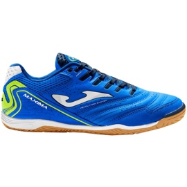 Scarpe da calcio Joma Maxima 2304 Indoor M MAXS2304IN blu blu