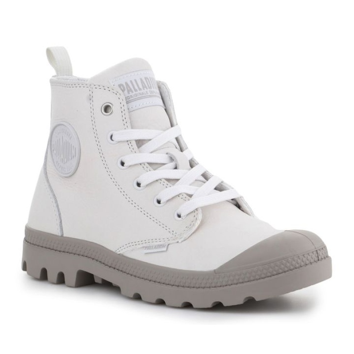 Scarpe Palladium Pampa Hi Zip Sl W 97224-116-M bianca