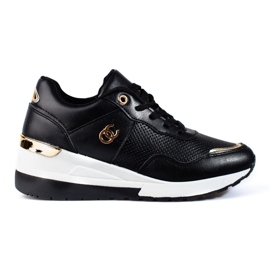 Sneakers nere da donna Shelovet nero