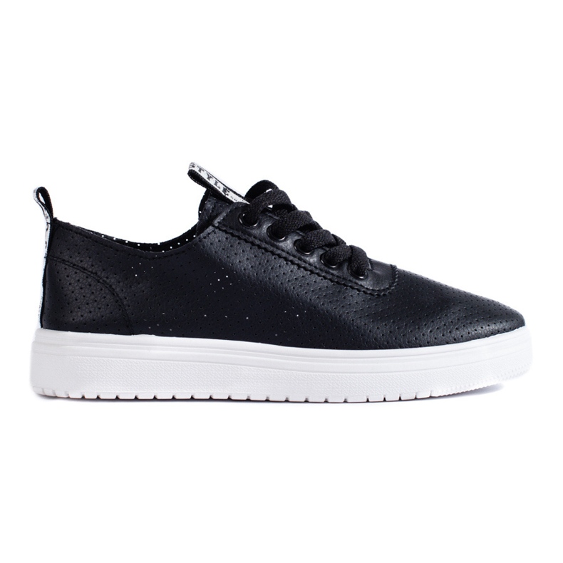 Scarpe sportive traforate Shelovet nere da donna nero