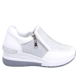 BM Sneakers con zeppa Atwood bianche bianco