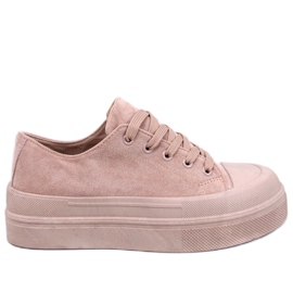 BM Sneakers con plateau Curtis Khaki beige
