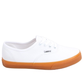 Sneakers da donna, in tela Werde White bianco
