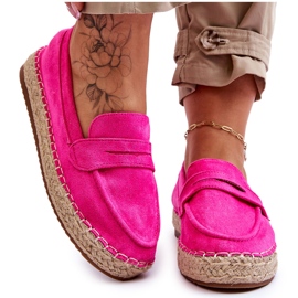 FI1 Espadrillas scamosciate da donna Fucsia Keyla rosa