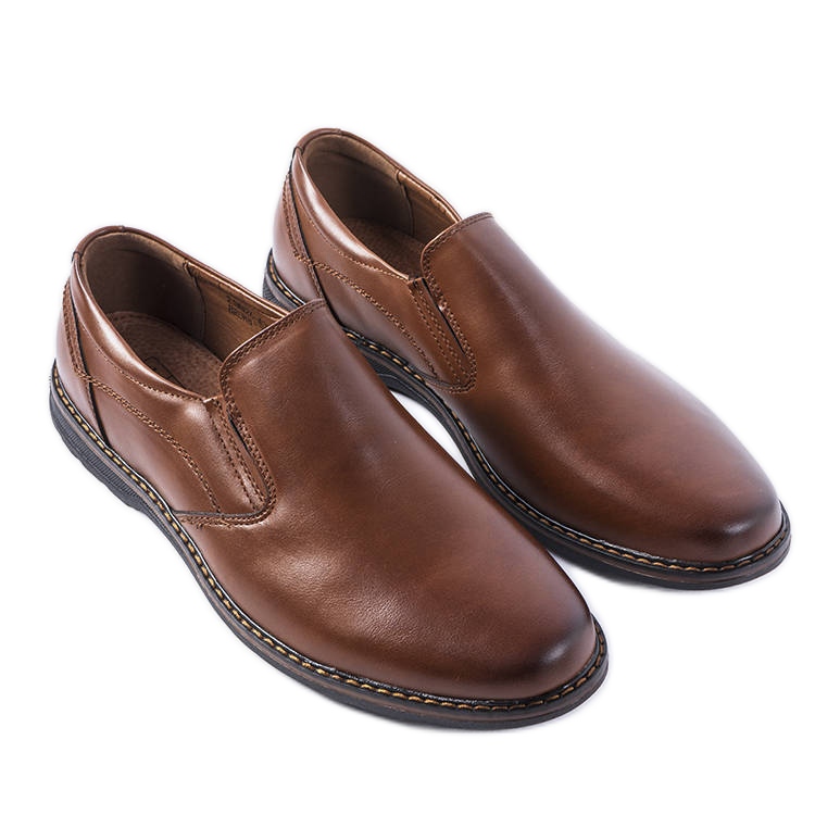 Scarpe slip-on Query marroni da uomo marrone