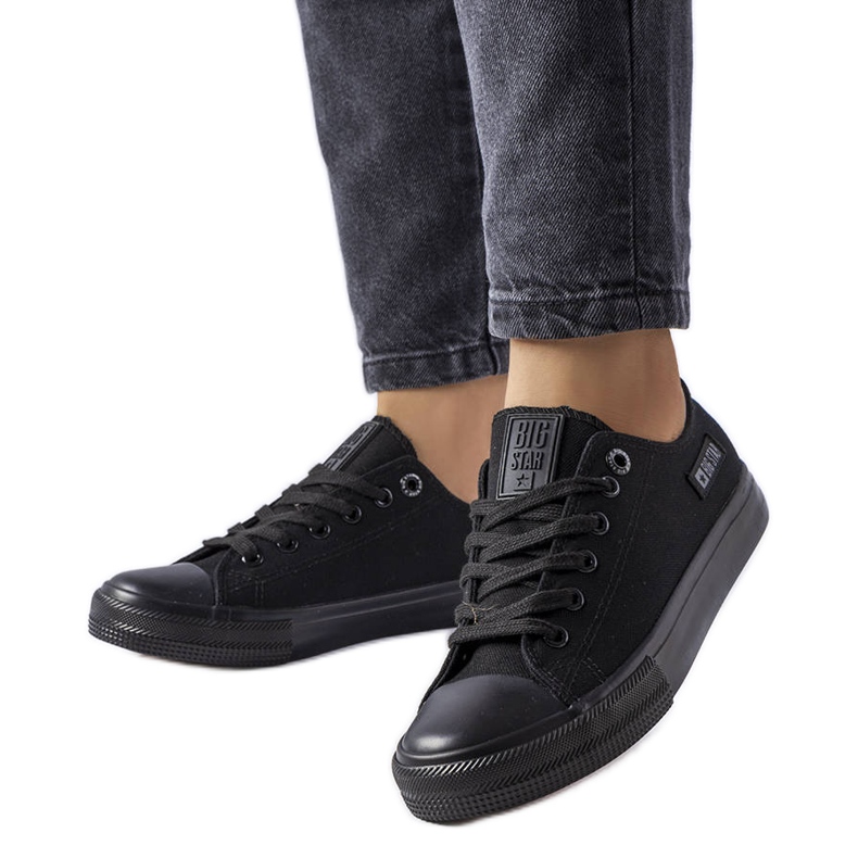 Sneakers Big Star KK274009 in tessuto nero