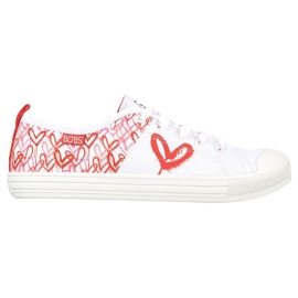 Scarpe Skechers x JGoldcrown: Bobs B Cool All Corazon W 113952-WRPK bianco