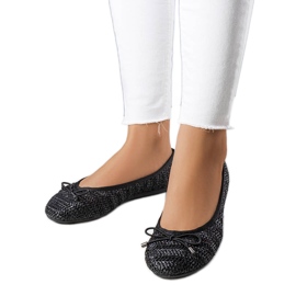 Ballerine Principe nere traforate nero