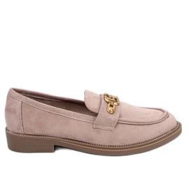 BM Mocassini Berian Khaki in camoscio beige