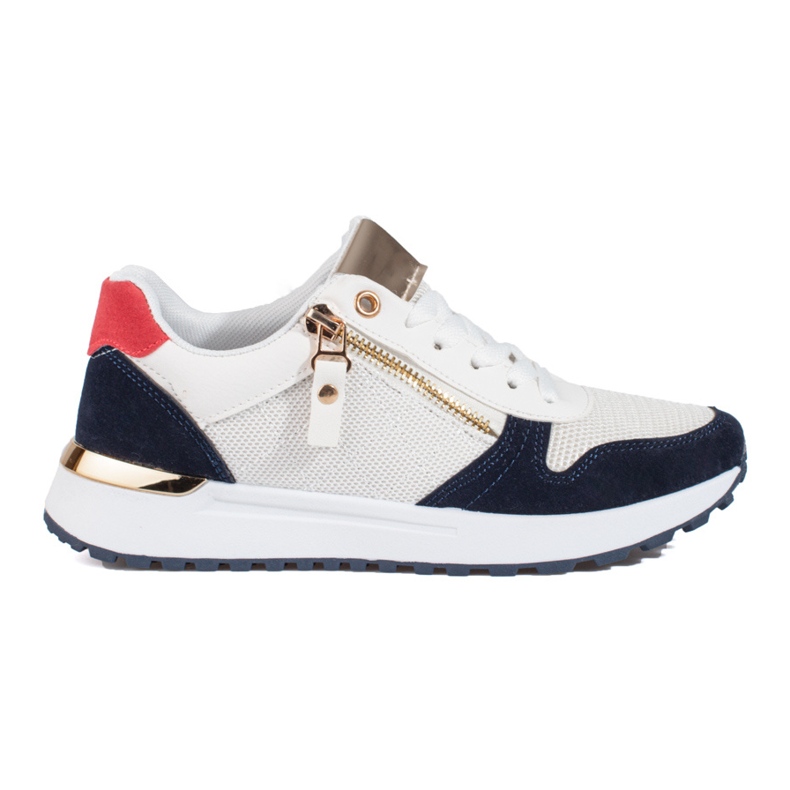Comode scarpe sportive da donna bianche Shelovet bianca