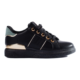 Scarpe sportive da donna nere Sneakers Shelovet nero
