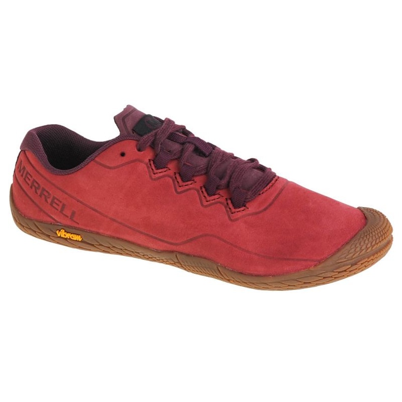 Scarpe da corsa Merrell Vapor Glove 3 Luna Leather W J94884 rosso