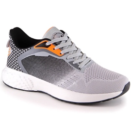 Potocki Scarpe sportive da uomo grigie VanHorn IS27005 grigio