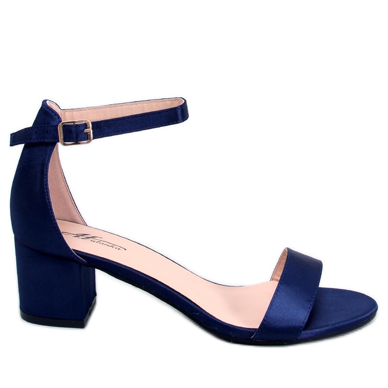 Sandali con tacco basso di Clarence Blue