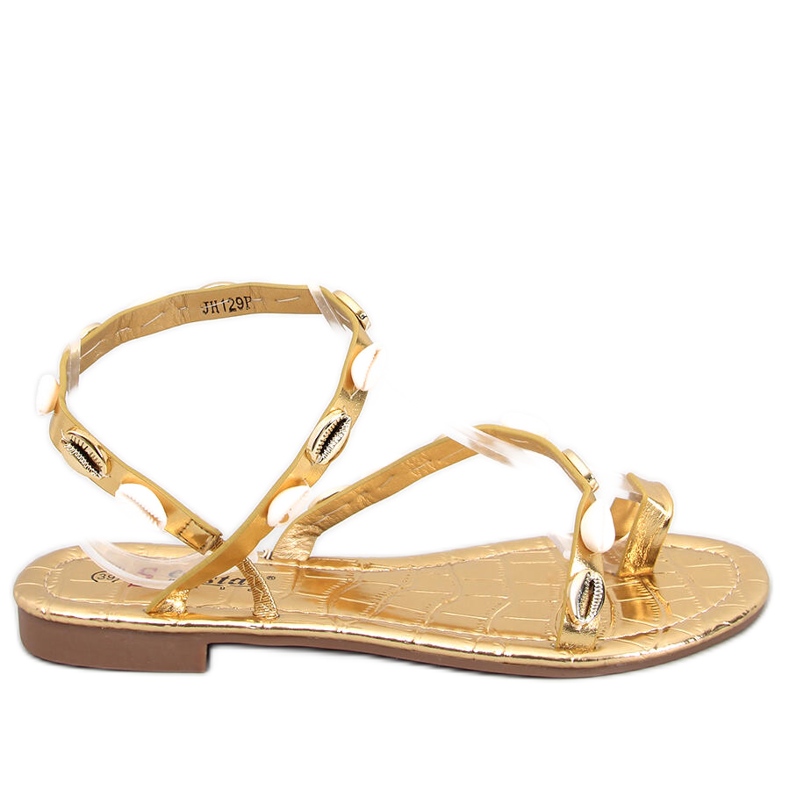 Seastar Infradito Askren Gold con conchiglie d'oro