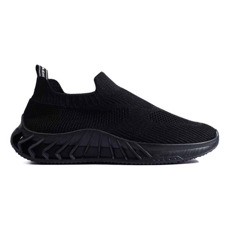Shelovet scarpe sportive in tessuto nero