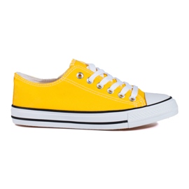 Sneakers classiche gialle Shelovet giallo