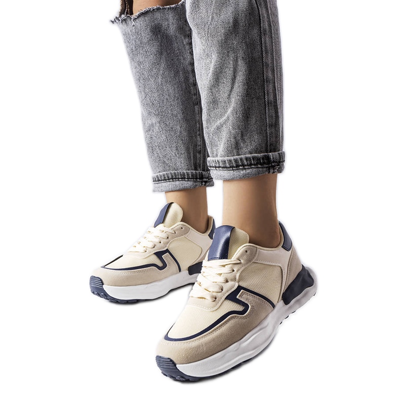 Sneakers sportive beige Lothair