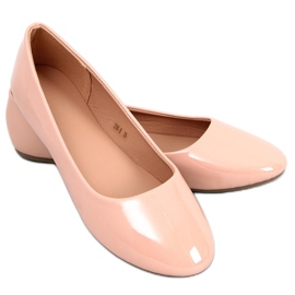Ballerine laccate beige Cargil