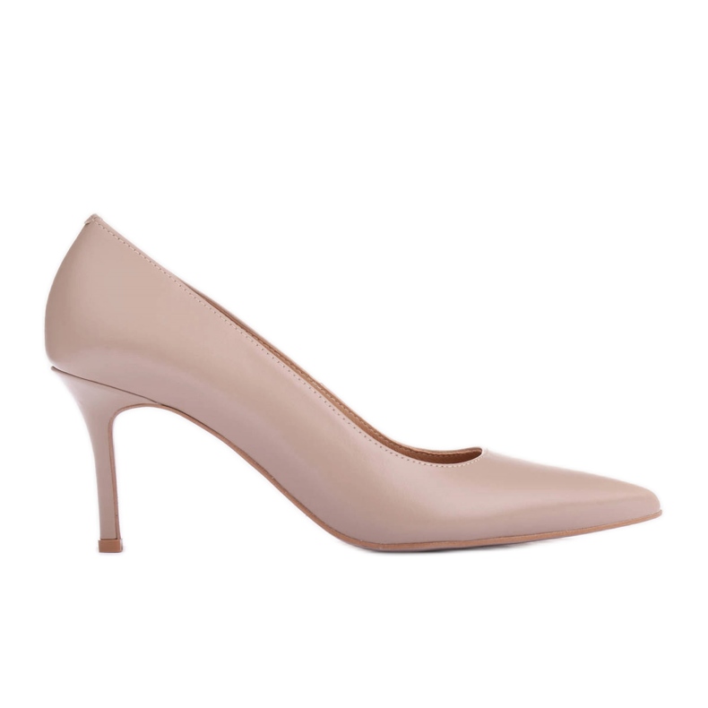 Marco Shoes Tacchi in nappa beige