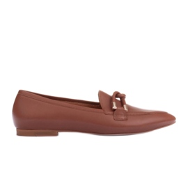 Marco Shoes Mocassini decorati marrone