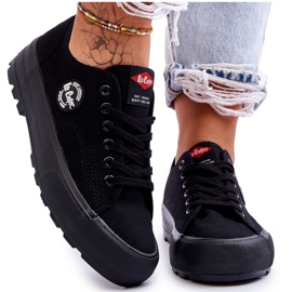 Sneakers basse da donna Lee Cooper LCW-23-44-1652L Nere nero