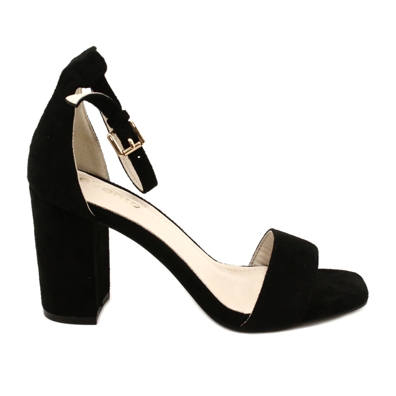 Evento Sandali con tacco nero 23SD35-5560