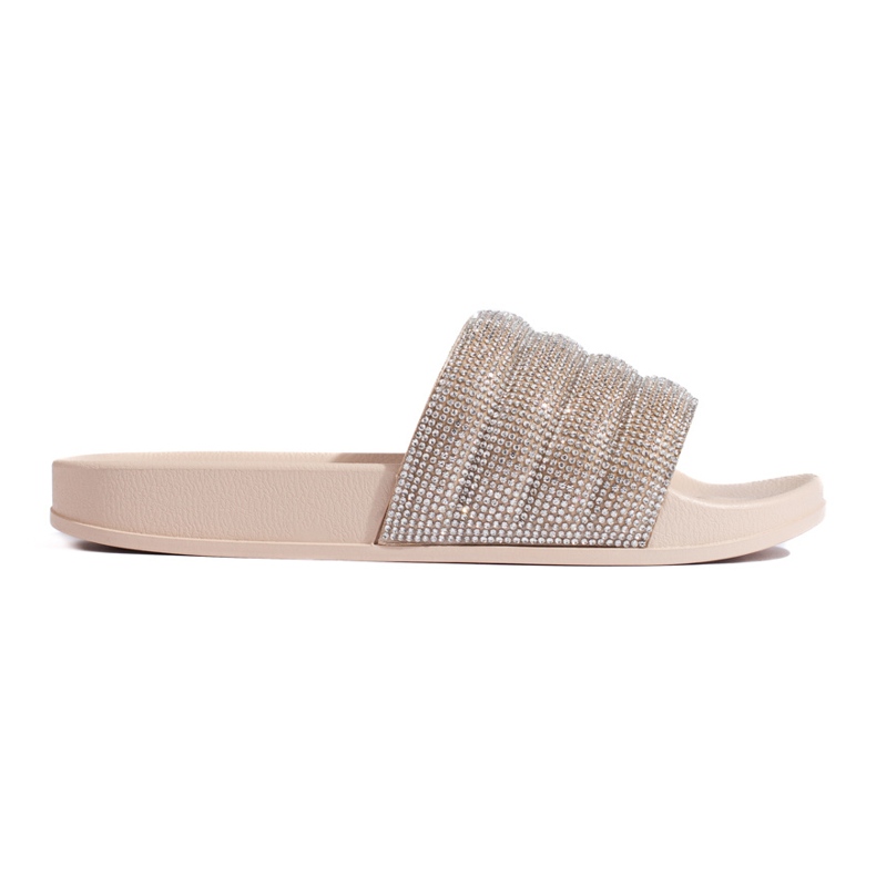 Cursori beige con strass di Shelovet