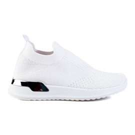Scarpe sportive Shelovet in tessuto leggero bianco
