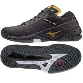 Scarpe da pallamano Mizuno Wave Stealth Neo M X1GA200041 nero nero