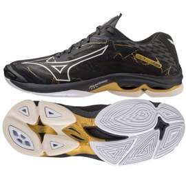 Scarpe da pallavolo Mizuno Wave Lightning Z7 M V1GA220041 sfumature di grigio