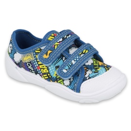 Scarpe per bambini Befado 907P121 blu multicolore