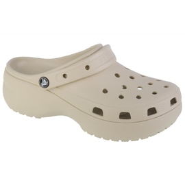 Infradito Crocs Classic Platform Clog 206750-2Y2 beige