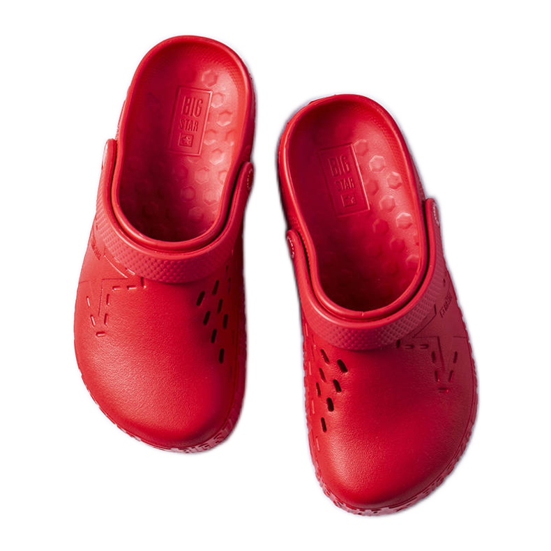 Pantofole rosse Big Star II275004 rosso
