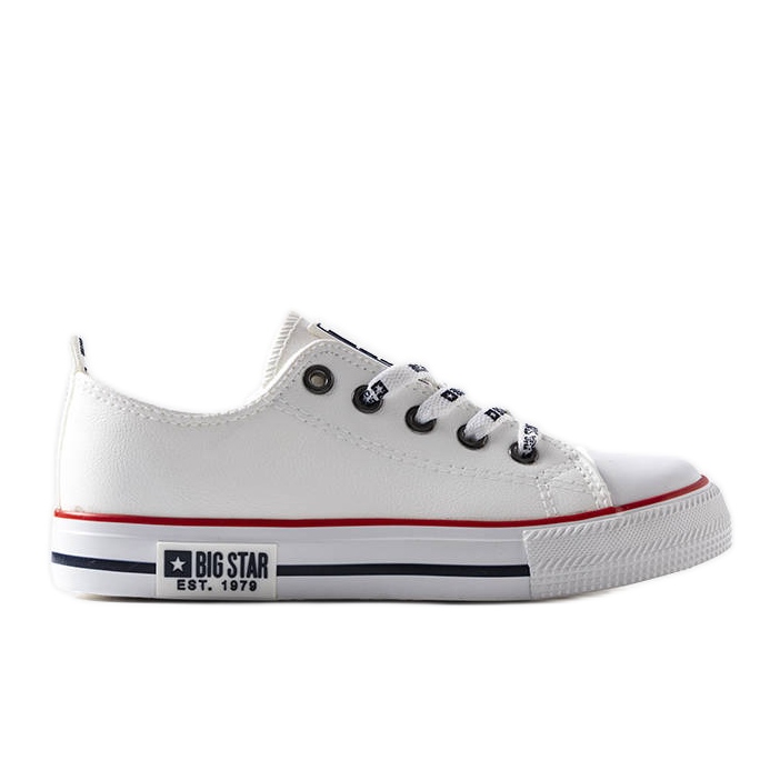 Sneakers bianche per bambini Big Star KK374038 bianca