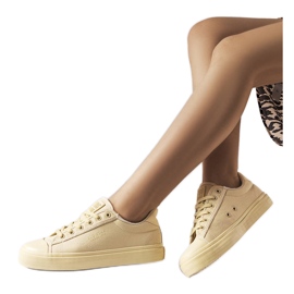 Sneakers in tela beige di Big Star LL274094