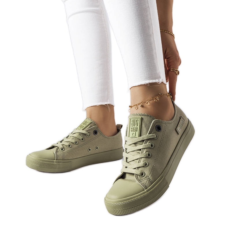 Sneakers verdi di Big Star LL274028 verde