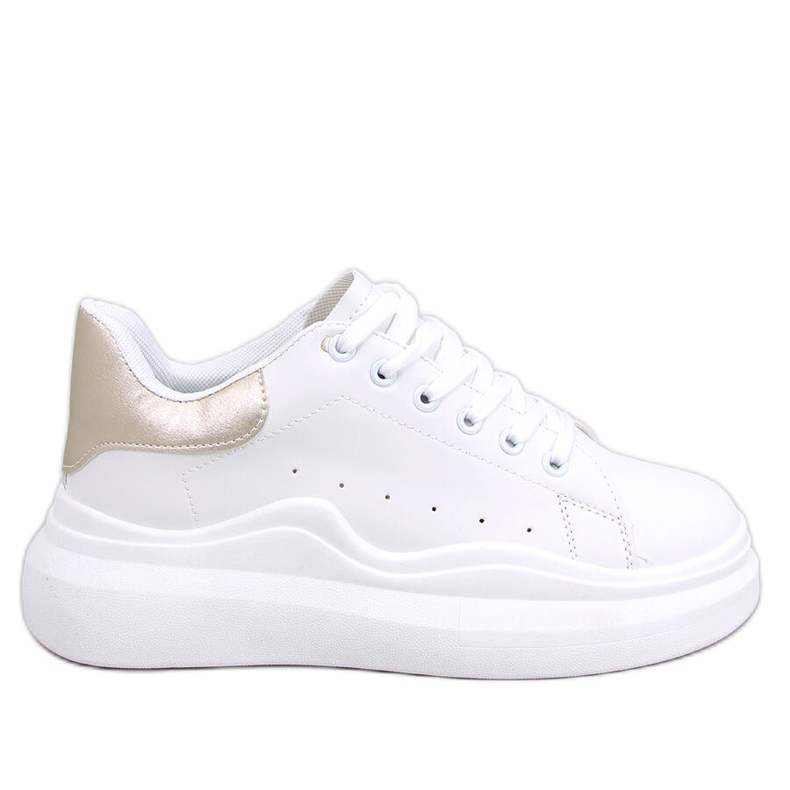 BM Scarpe sportive da donna Leone Gold bianca
