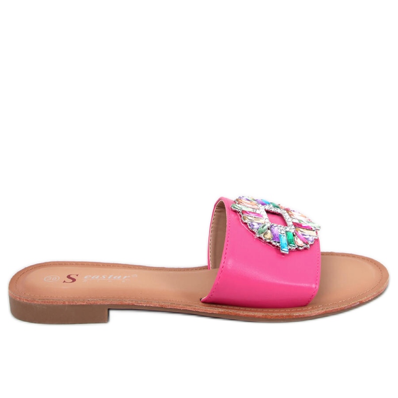 BM Pantofole Lowell color pietra fucsia rosa