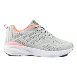Scarpe sportive da donna in tessuto DK grigio