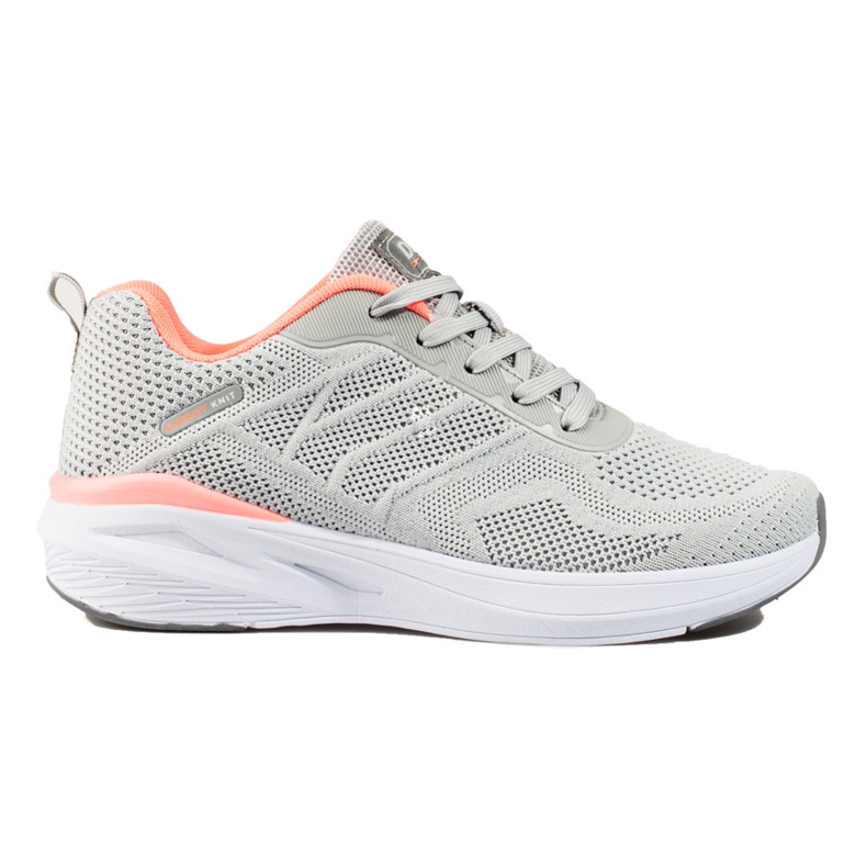 Scarpe sportive da donna in tessuto DK grigio