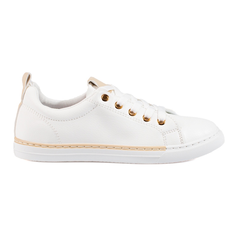 Sneakers classiche da donna bianche Shelovet bianca