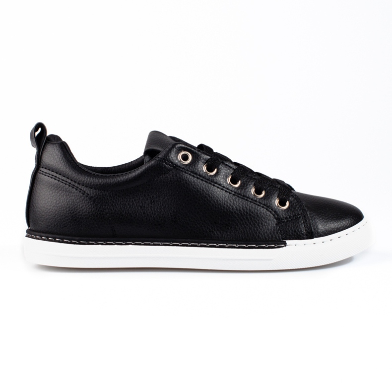 Sneakers classica da donna nera Shelovet nero