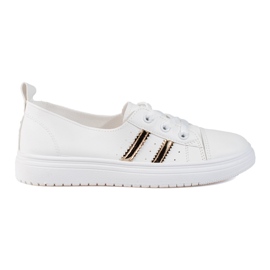 Scarpe sportive da donna Sneakers bianche Shelovet bianco