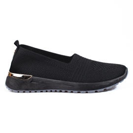 Sneakers traforate da donna nere Shelovet nero