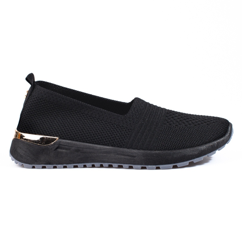 Sneakers traforate da donna nere Shelovet nero