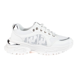 Comode scarpe sportive bianche Shelovet bianco