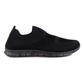 Scarpa sportiva Shelovet in tessuto traforato nero