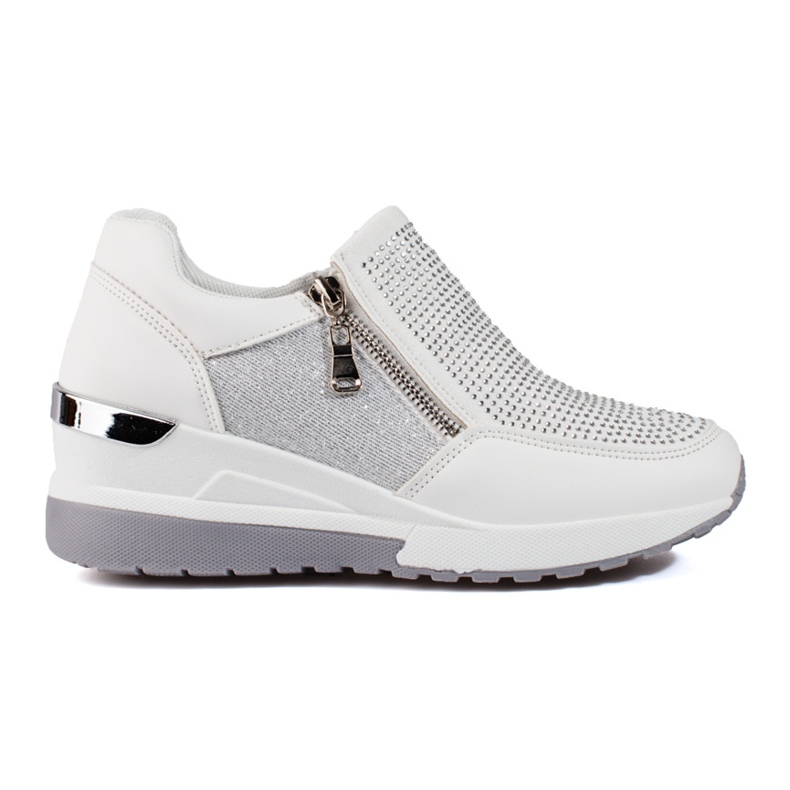 Sneakers Shelovet bianche da donna bianca