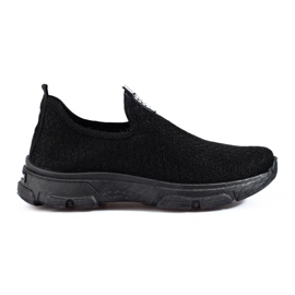 Scarpe sportive slip-on nere Shelovet nero